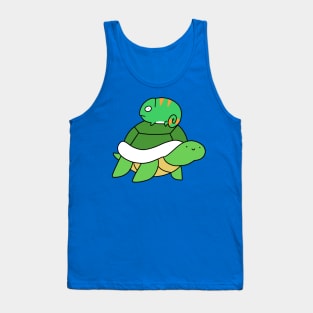 Turtle and Little Chameleon Tank Top